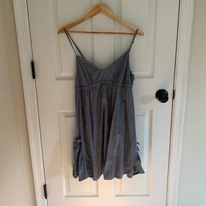 Jean dress with pockets